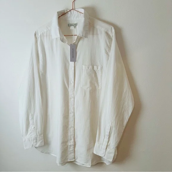 New Outerknown button down shirt oversized boho - Picture 11 of 13